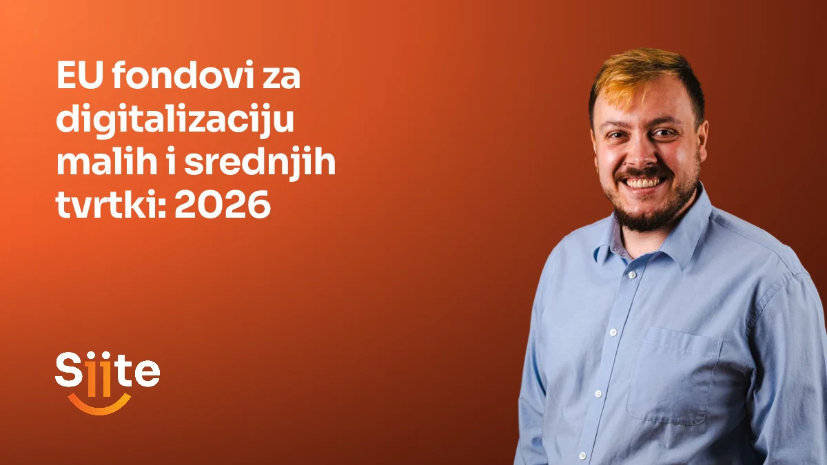 EU fondovi za digitalizaciju malih i srednjih tvrtki: 2026 — Leonardo Miodrag, CMO, Partner u Siiteu