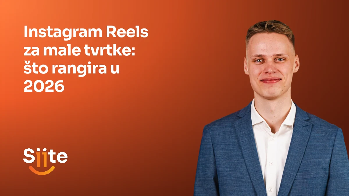 Instagram Reels za male tvrtke: što rangira u 2026 — Mikkel Friis, Marketing Manager u Siiteu