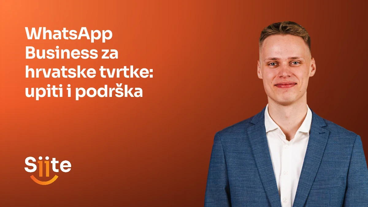 WhatsApp Business za hrvatske tvrtke: upiti i podrška — Mikkel Friis, Marketing Manager u Siiteu